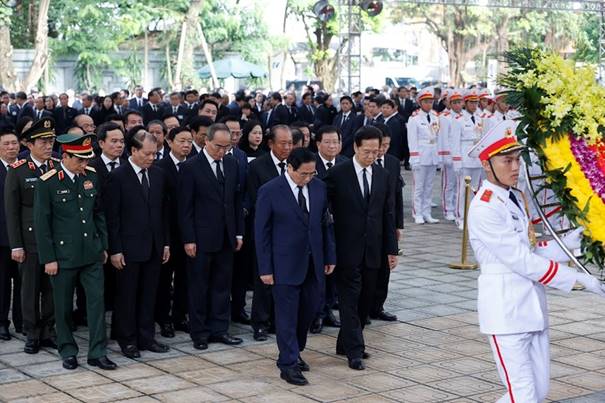 TỔNG THUẬT: LỄ QUỐC TANG TỔNG BÍ THƯ NGUYỄN PHÚ TRỌNG- Ảnh 18.