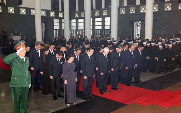 TỔNG THUẬT: LỄ QUỐC TANG TỔNG BÍ THƯ NGUYỄN PHÚ TRỌNG- Ảnh 15.