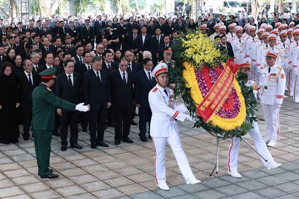 TỔNG THUẬT: LỄ QUỐC TANG TỔNG BÍ THƯ NGUYỄN PHÚ TRỌNG- Ảnh 13.