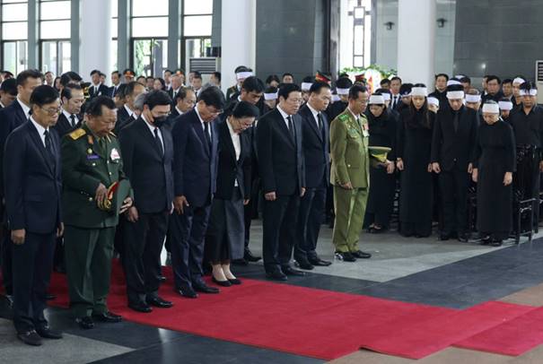 TỔNG THUẬT: LỄ QUỐC TANG TỔNG BÍ THƯ NGUYỄN PHÚ TRỌNG- Ảnh 31.