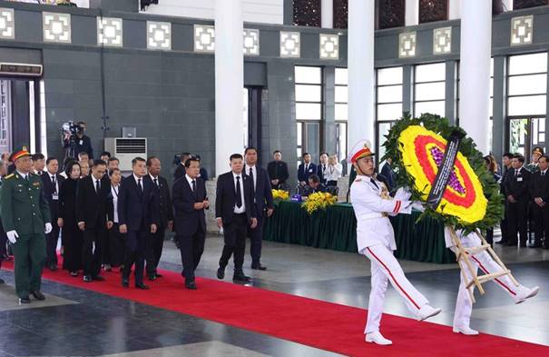 TỔNG THUẬT: LỄ QUỐC TANG TỔNG BÍ THƯ NGUYỄN PHÚ TRỌNG- Ảnh 42.