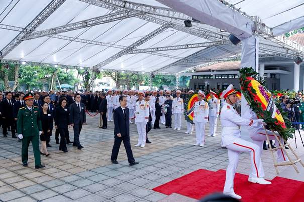 TỔNG THUẬT: LỄ QUỐC TANG TỔNG BÍ THƯ NGUYỄN PHÚ TRỌNG- Ảnh 45.