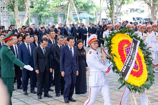 TỔNG THUẬT: LỄ QUỐC TANG TỔNG BÍ THƯ NGUYỄN PHÚ TRỌNG- Ảnh 29.