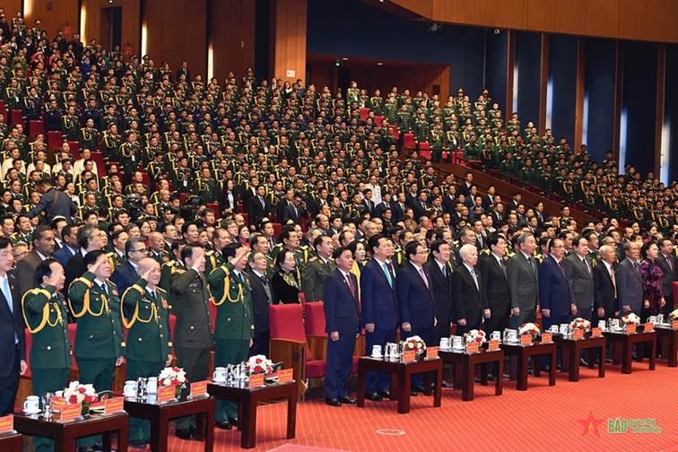 Tổ chức trọng thể Lễ kỷ niệm 80 năm Ngày thành lập Quân đội nhân dân Việt Nam và 35 năm Ngày hội Quốc phòng toàn dân